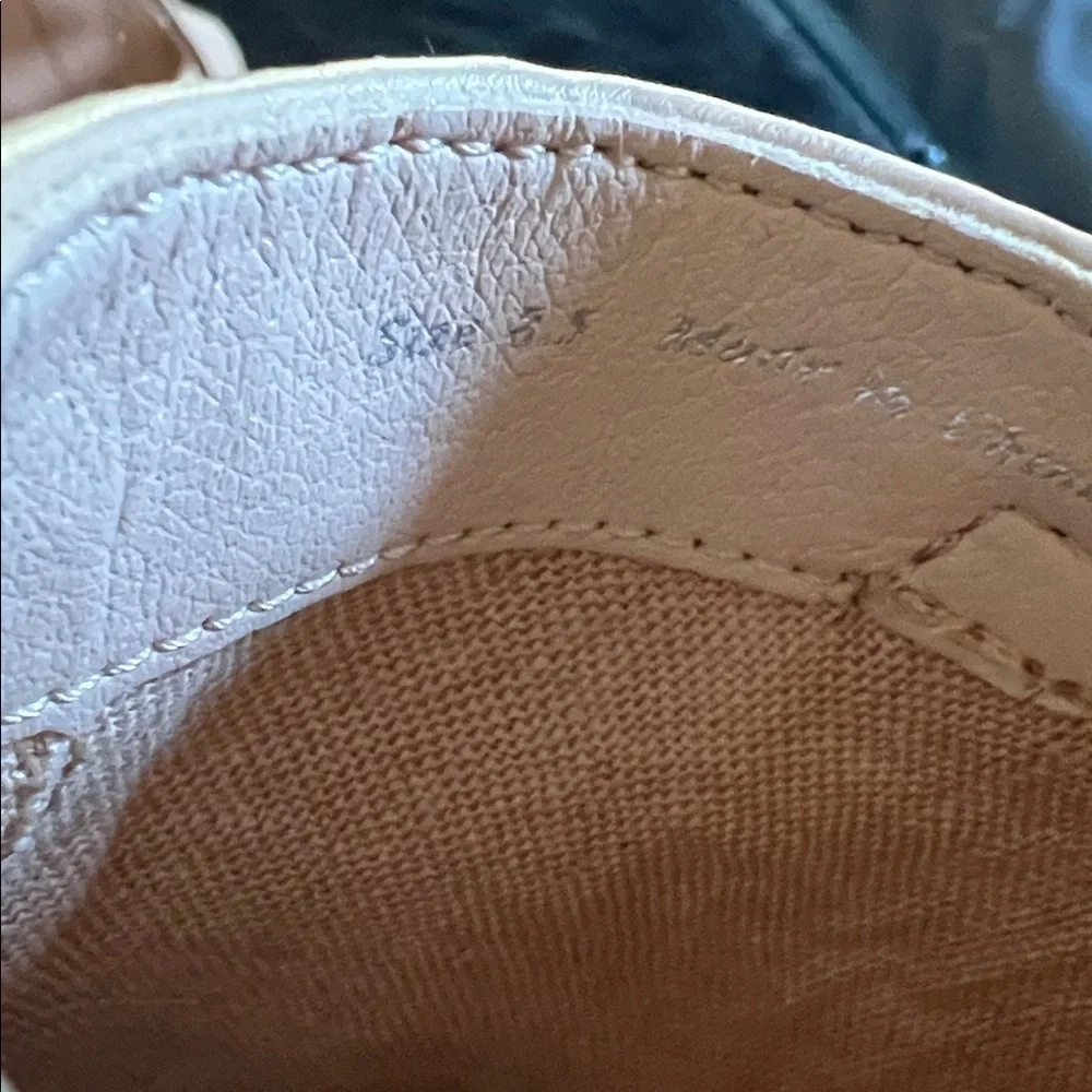 Dolce Vita Beige Woven Wedges - Picture 9 of 9